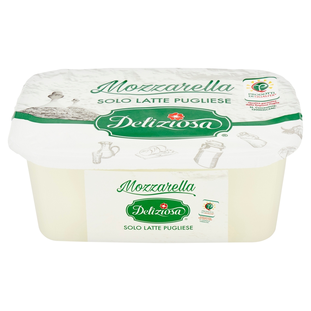 MOZZARELLA L/S  DELIZIA TRECCIA 200